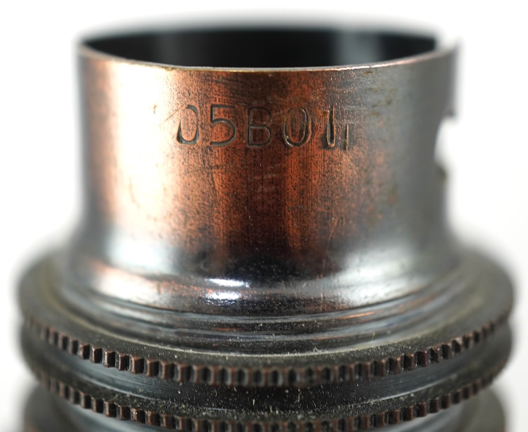 Manner of Daum Frères and Edgar Brandt (French, 1880–1960): A textured glass and cast-iron mounted table lamp